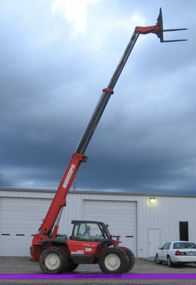 image for item 4588 2000 Manitou 1230L comfort telehandler