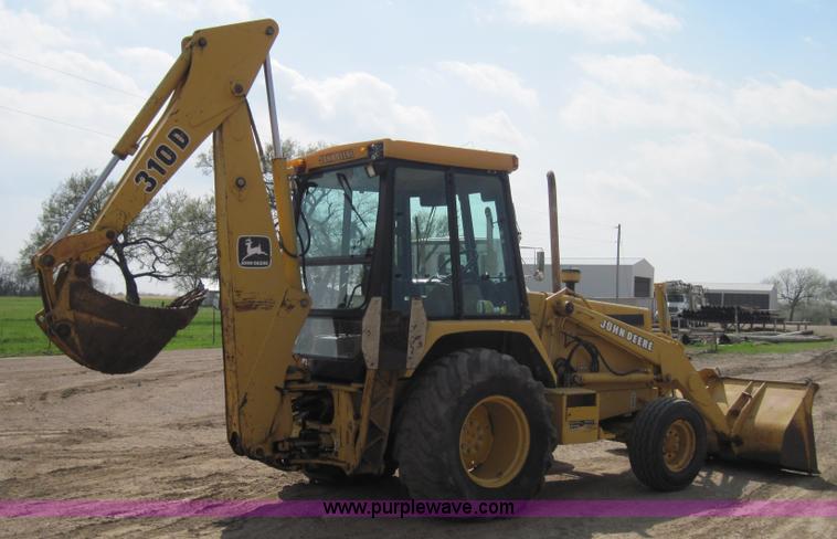 image for item 4703 1993 John Deere 310D backhoe