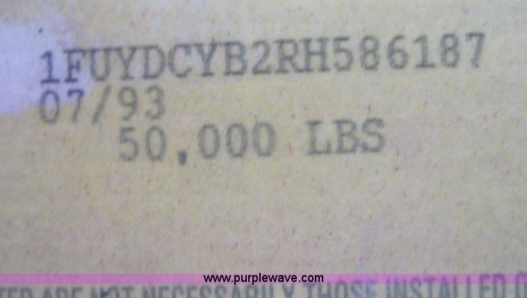 image for item 4706 1994 Freightliner Conventional FLD120 tandem axle dump truck