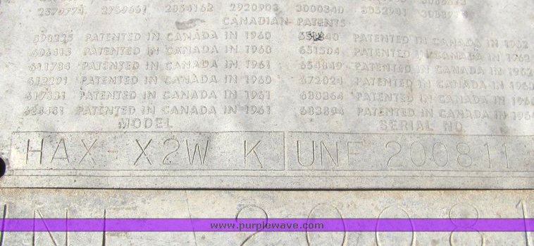 image for item 5001 1965 Fruehauf pneumatic tandem axle trailer