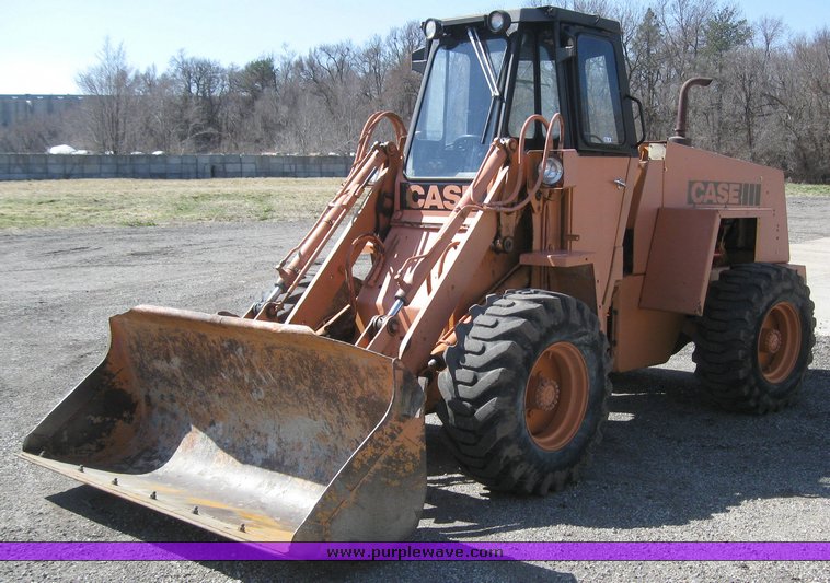 image for item 6045 1981 Case W11 articulated loader