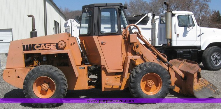 image for item 6045 1981 Case W11 articulated loader