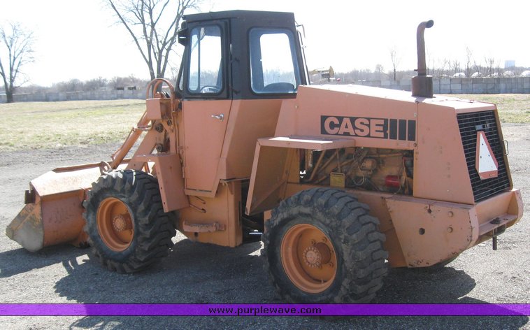 image for item 6045 1981 Case W11 articulated loader