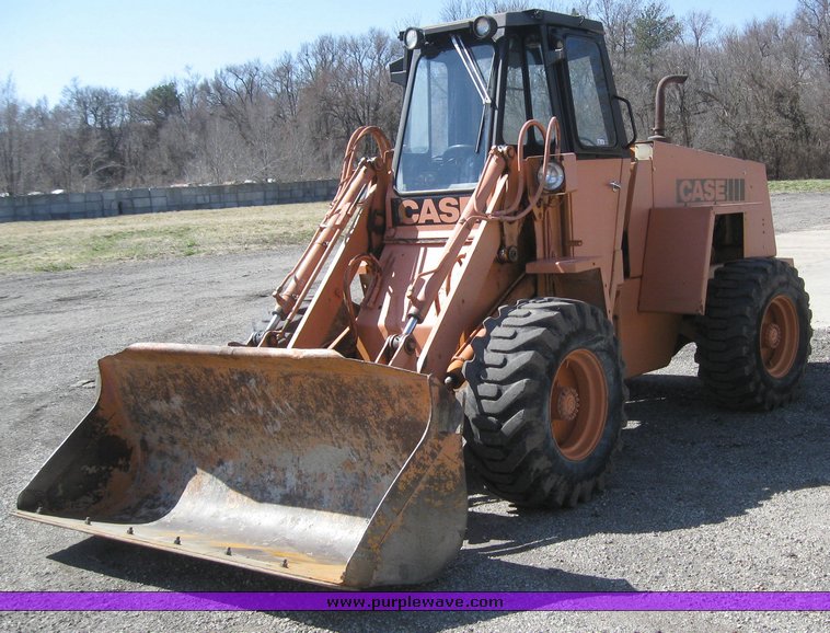 image for item 6045 1981 Case W11 articulated loader