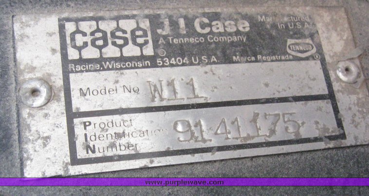 image for item 6045 1981 Case W11 articulated loader