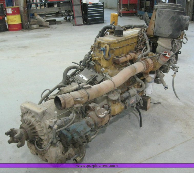 image for item 6049 1999 Caterpillar 3126 engine and Allison MD3560 transmission