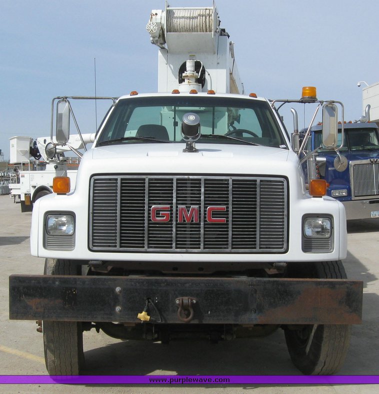 image for item 6053 1997 GMC C8500 boom lift truck
