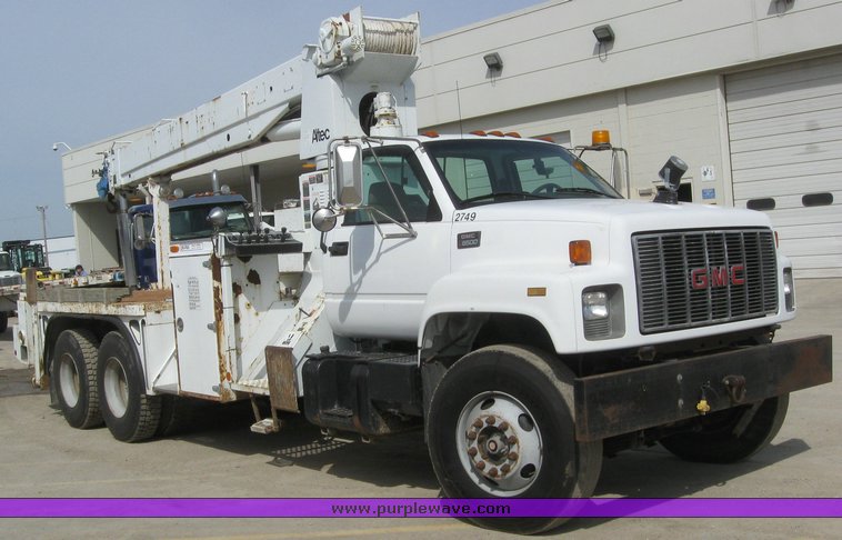 image for item 6053 1997 GMC C8500 boom lift truck