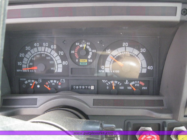 image for item 6053 1997 GMC C8500 boom lift truck