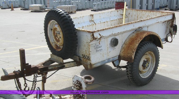 image for item 6054 6' utility trailer