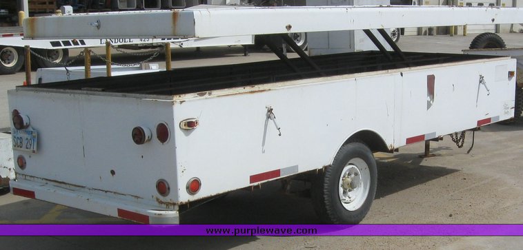 image for item 6055 14' hot stick trailer