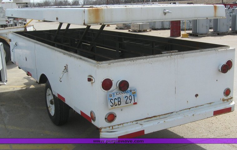 image for item 6055 14' hot stick trailer