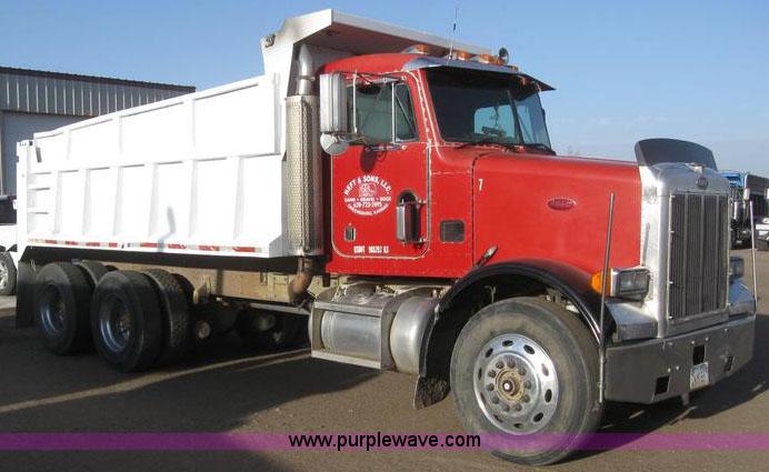 image for item 6164 1990 Peterbilt Conventional 378 dump truck