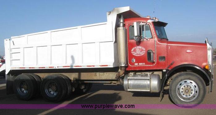 image for item 6164 1990 Peterbilt Conventional 378 dump truck