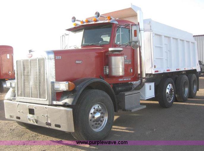 image for item 6165 1995 Peterbilt 379 dump truck