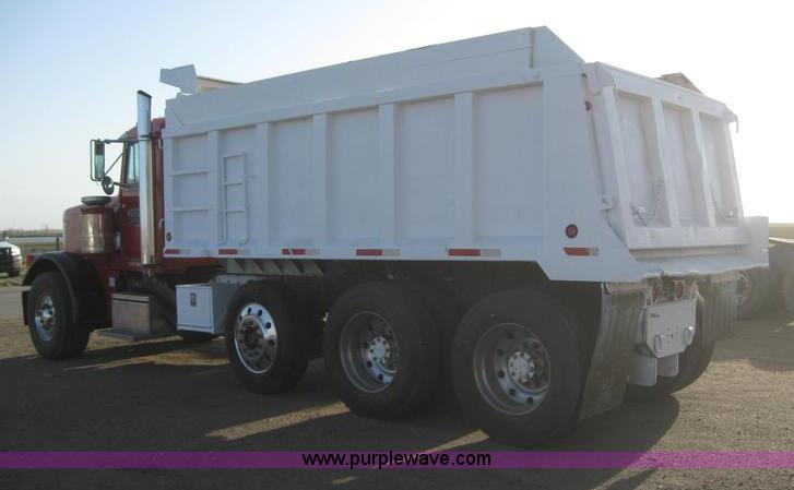 image for item 6165 1995 Peterbilt 379 dump truck