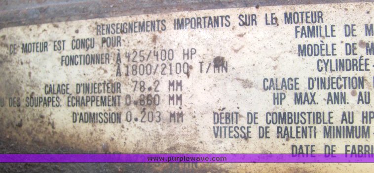 image for item 6166 1992 Peterbilt Conventional 379 dump truck