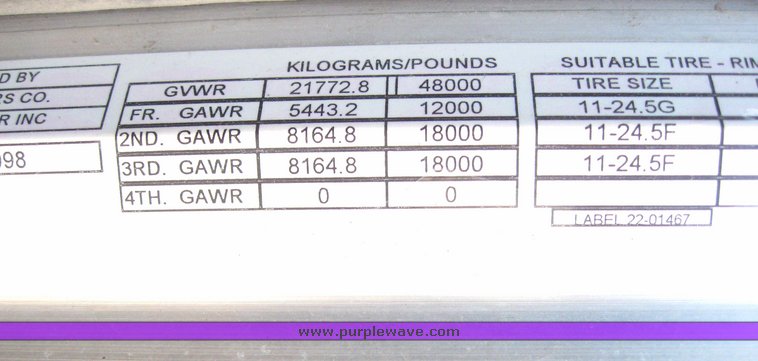 image for item 6182 1999 Peterbilt Conventional 379 dump truck