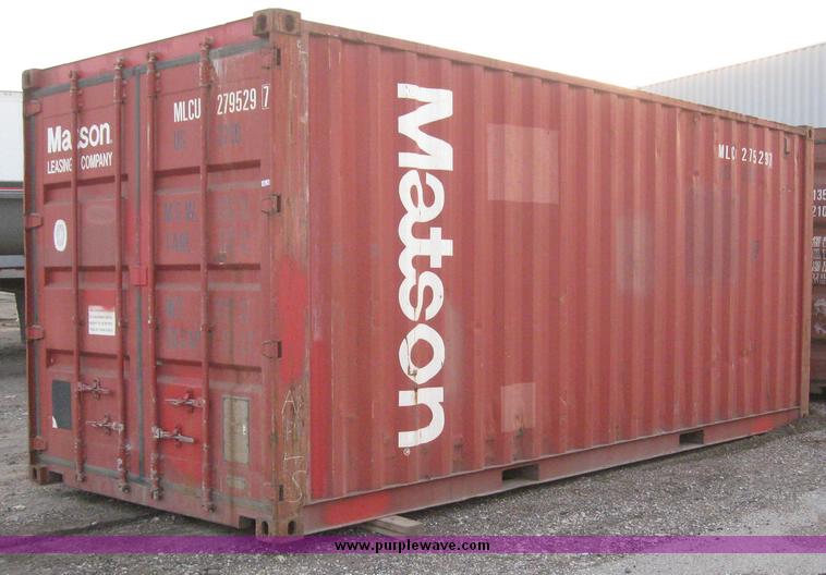 image for item 6569 20' storage container