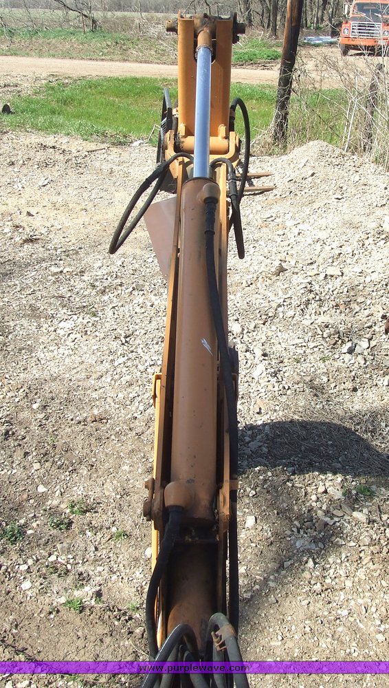 image for item 6712 Case DH4 trencher with backhoe