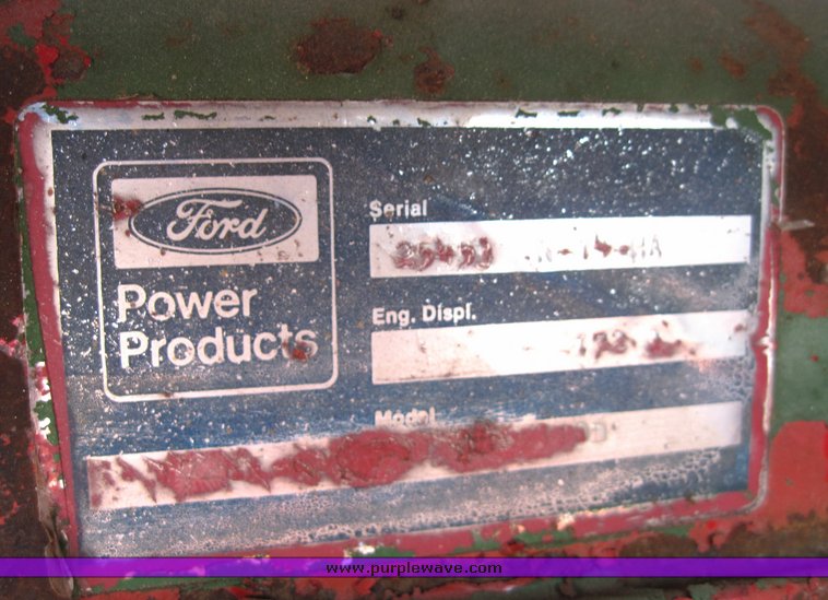 image for item 6752 Sullair air compressor