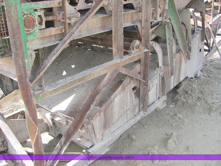 image for item 6757 Barber Green radial stacker with feed hopper