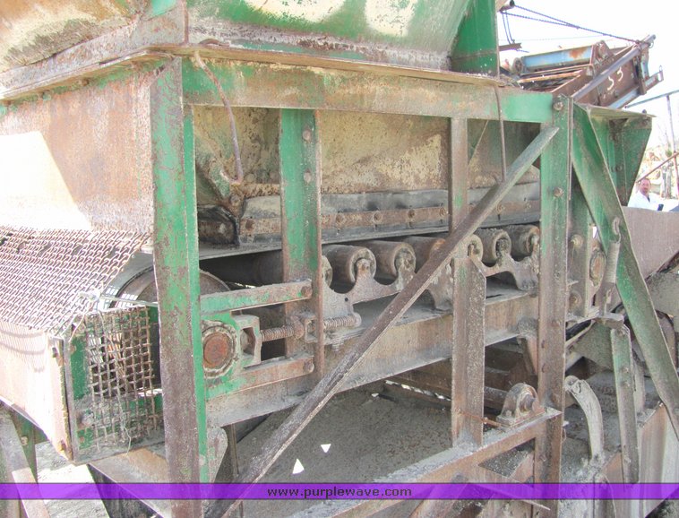 image for item 6757 Barber Green radial stacker with feed hopper