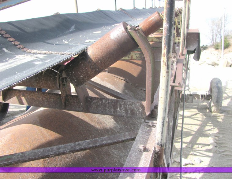 image for item 6757 Barber Green radial stacker with feed hopper