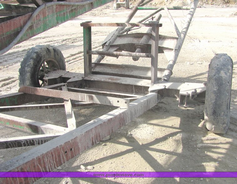 image for item 6757 Barber Green radial stacker with feed hopper