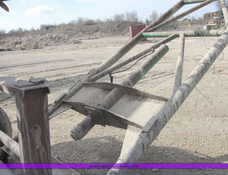 image for item 6757 Barber Green radial stacker with feed hopper