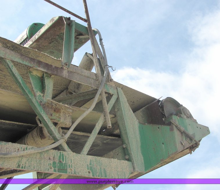 image for item 6757 Barber Green radial stacker with feed hopper