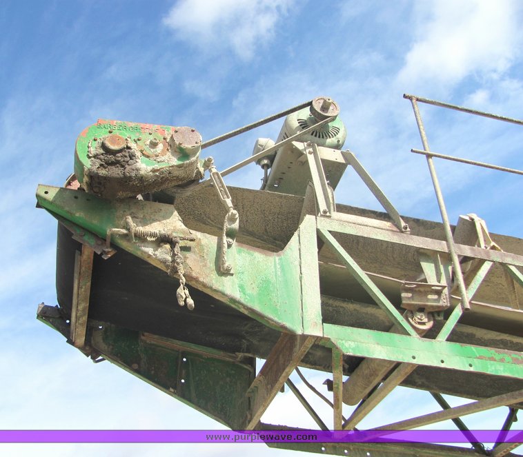 image for item 6757 Barber Green radial stacker with feed hopper