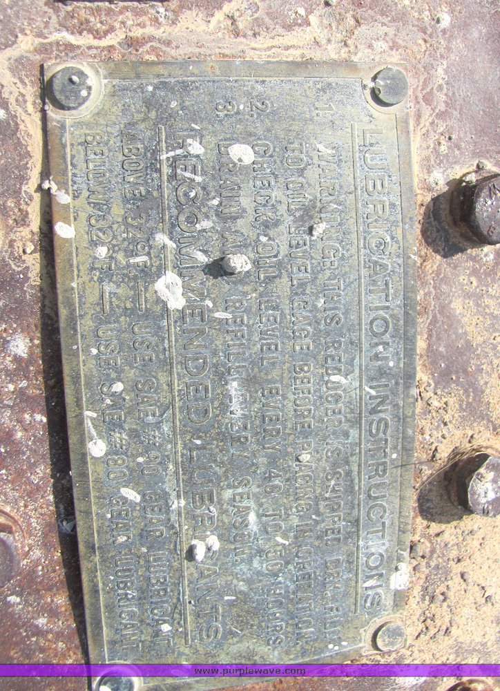 image for item 6757 Barber Green radial stacker with feed hopper