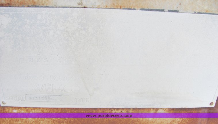 image for item 6760 Wemco sand screw