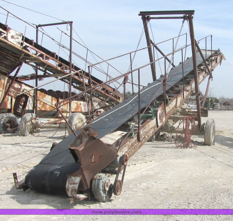 image for item 6762 Shop built conveyor