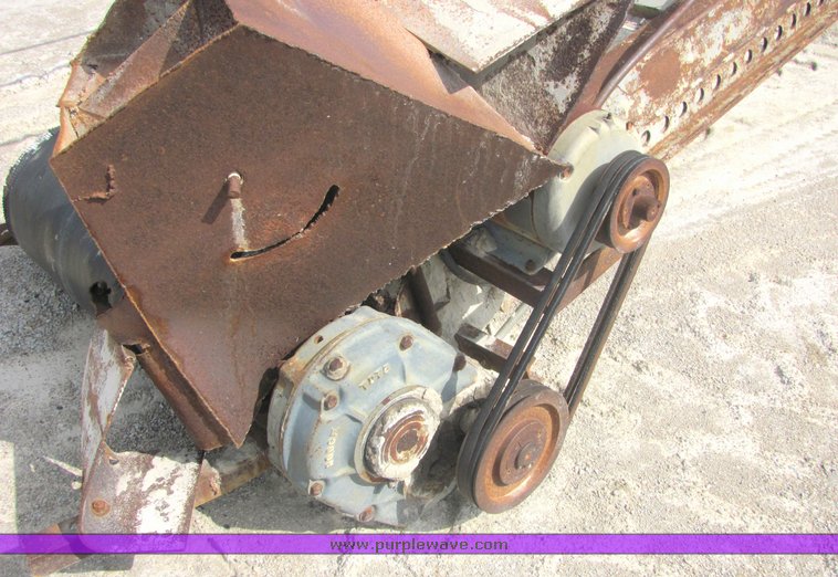 image for item 6762 Shop built conveyor