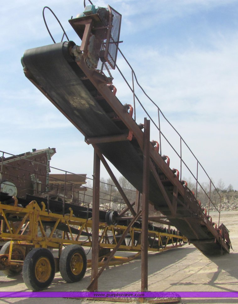 image for item 6763 Shop built conveyor