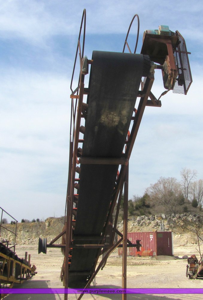 image for item 6763 Shop built conveyor