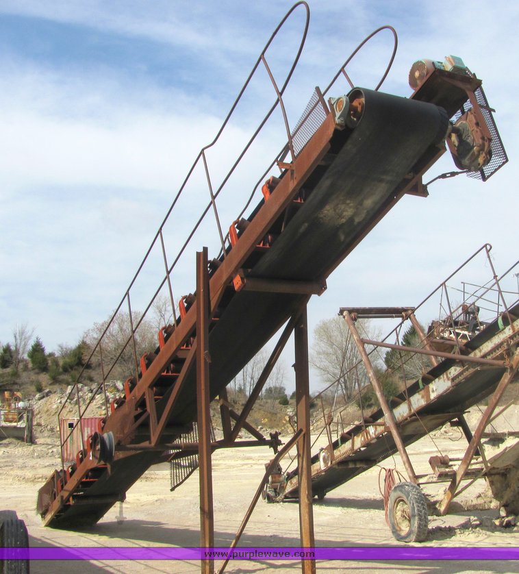 image for item 6763 Shop built conveyor