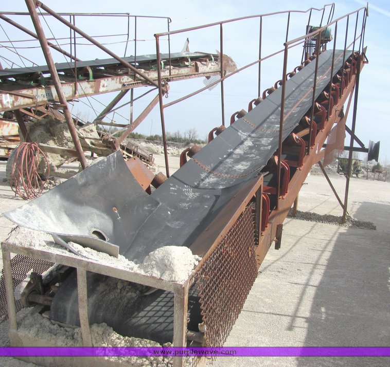 image for item 6763 Shop built conveyor