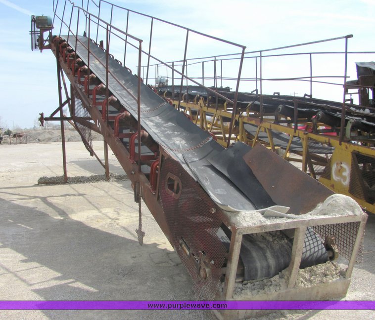 image for item 6763 Shop built conveyor