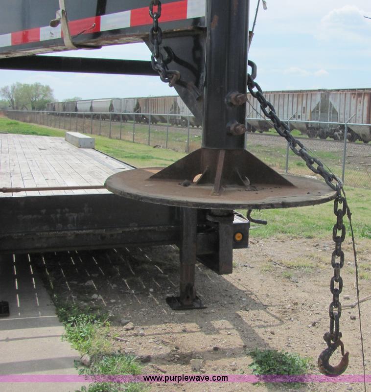 image for item 9049 2004 Neville Built low boy trailer