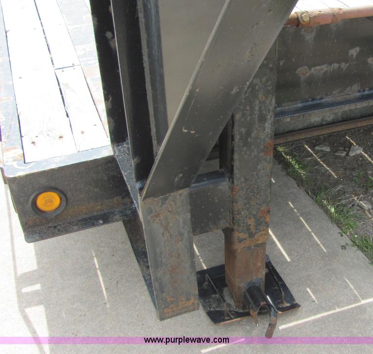 image for item 9049 2004 Neville Built low boy trailer