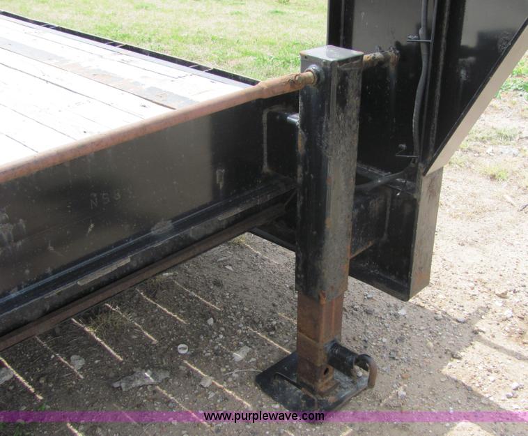 image for item 9049 2004 Neville Built low boy trailer