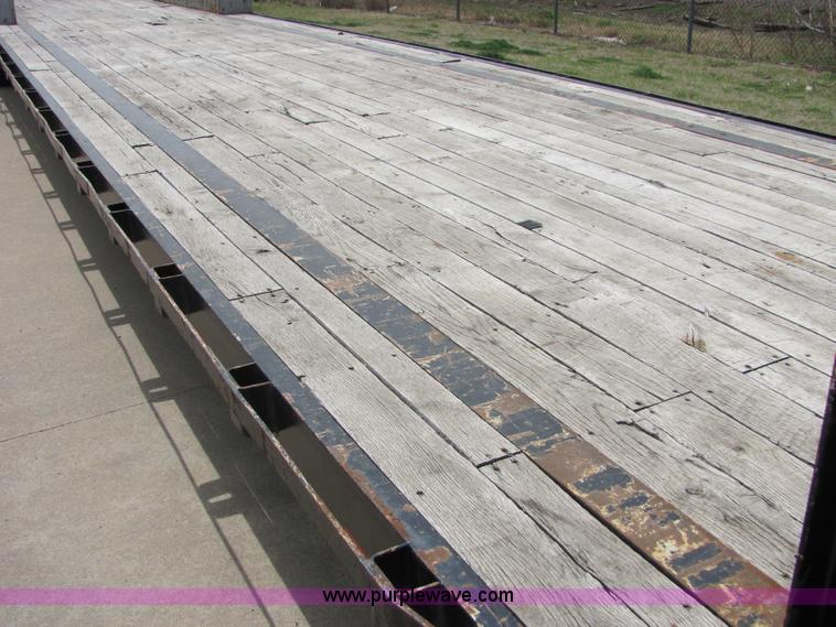 image for item 9049 2004 Neville Built low boy trailer