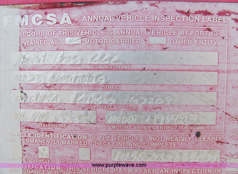 image for item 9049 2004 Neville Built low boy trailer