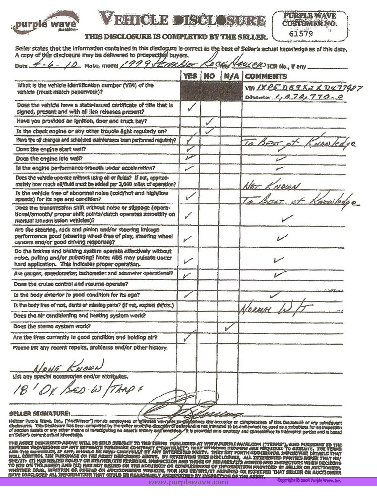 image for item 6182 1999 Peterbilt Conventional 379 dump truck