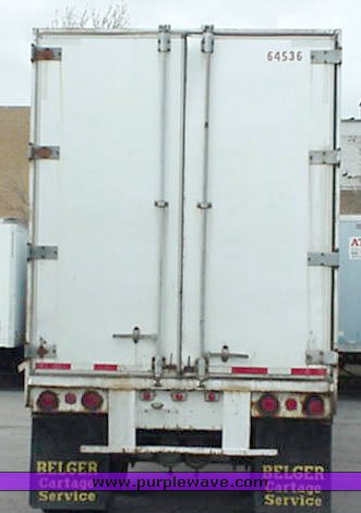 image for item 1001 1982 Monon dry van semi trailer