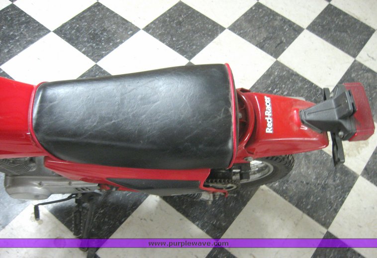 image for item 3987 1983 Honda XL80S Red Racer motorcycle