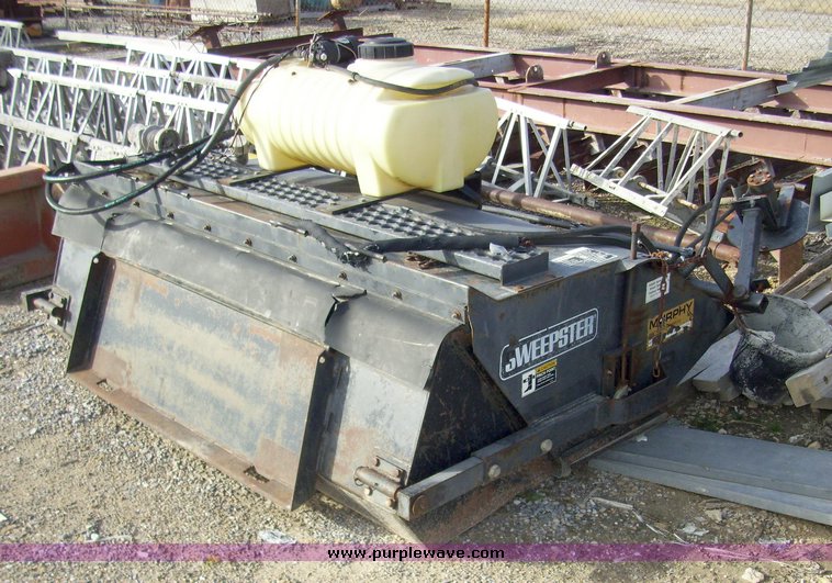 image for item 4110 Sweepster HB72C broom skid steer attachment